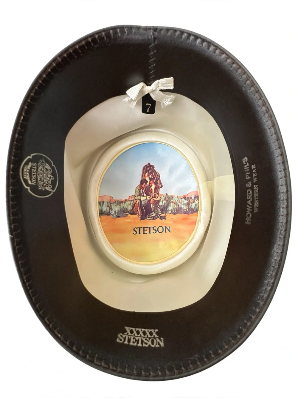 Vintage John B. Stetson Western Hat in a Size 7. READ DESCRIPTION, SEE PHOTOS!